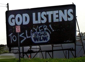 God Listens to Slayer!