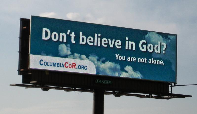 Church Responds to an Atheist Billboard in South Carolina